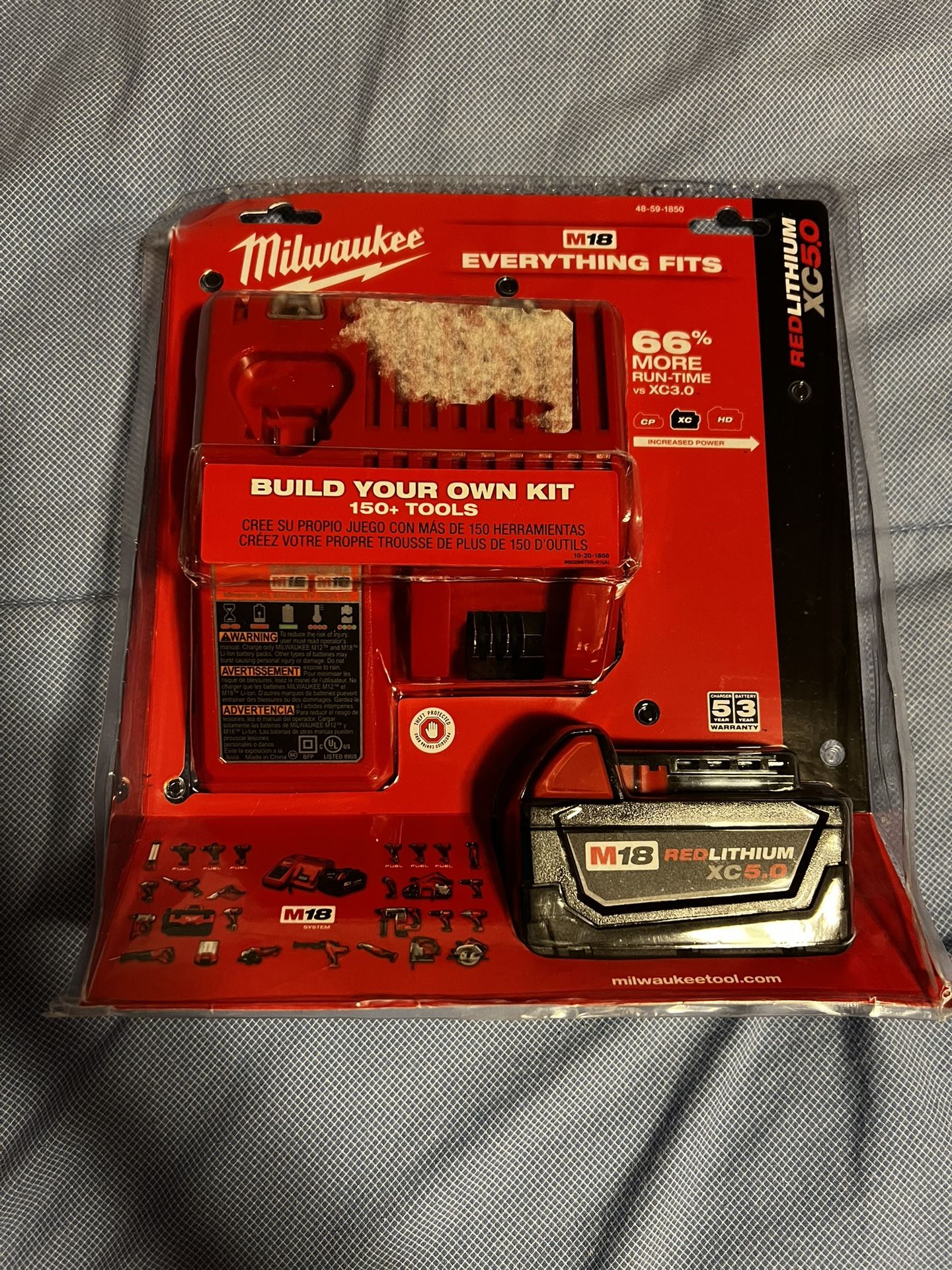 Milwaukee Battery And Charger 