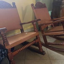 Wood Rocking Chair