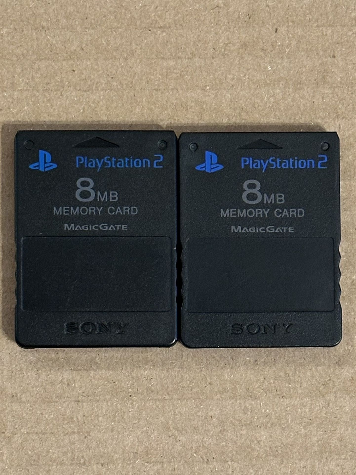 PS2 OEM Memory Card Lot