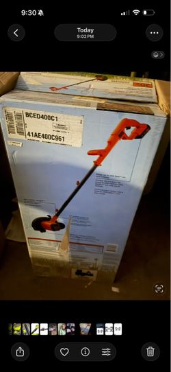 BLACK+DECKER Cordless 20V MAX Edger trimmer