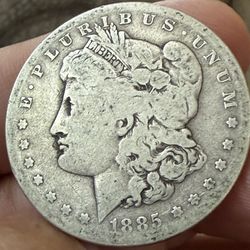 1885 San Francisco Mint Mark Key Date $1 Morgan 