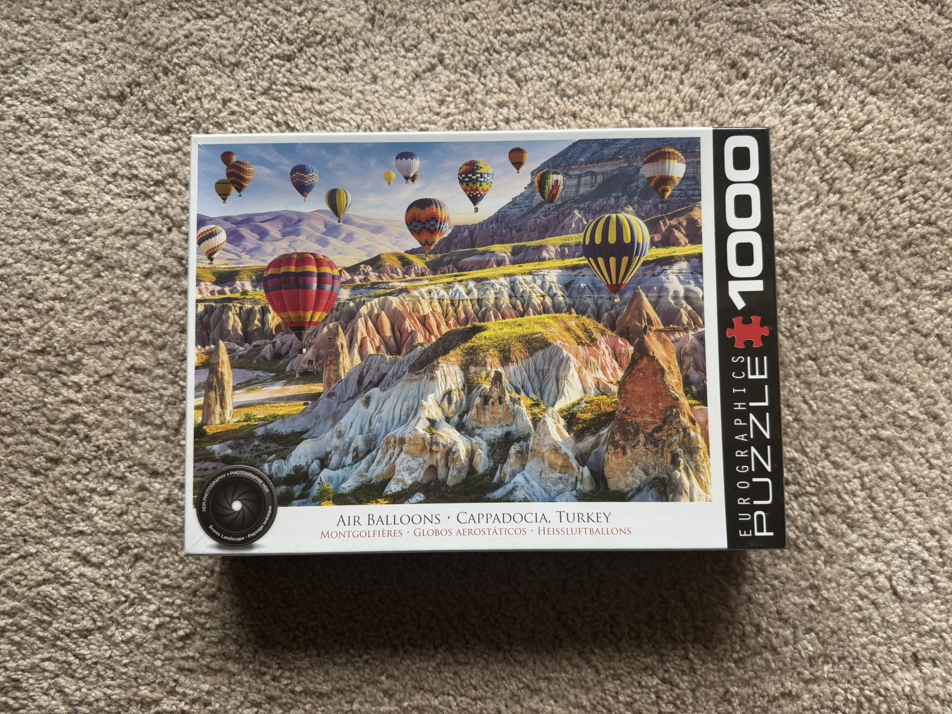 Air Balloons Over Cappadocia Turkey 1000 Piece Jigsaw Puzzle Eurographics