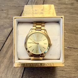Michael Kors Gold-Tone Stainless Steel Watch