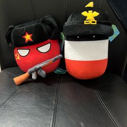 Soviet Ball and Imperial Germany Ball Plushie