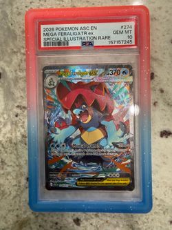 Pokemon Mega Feraligatr Ex #274 PSA 10