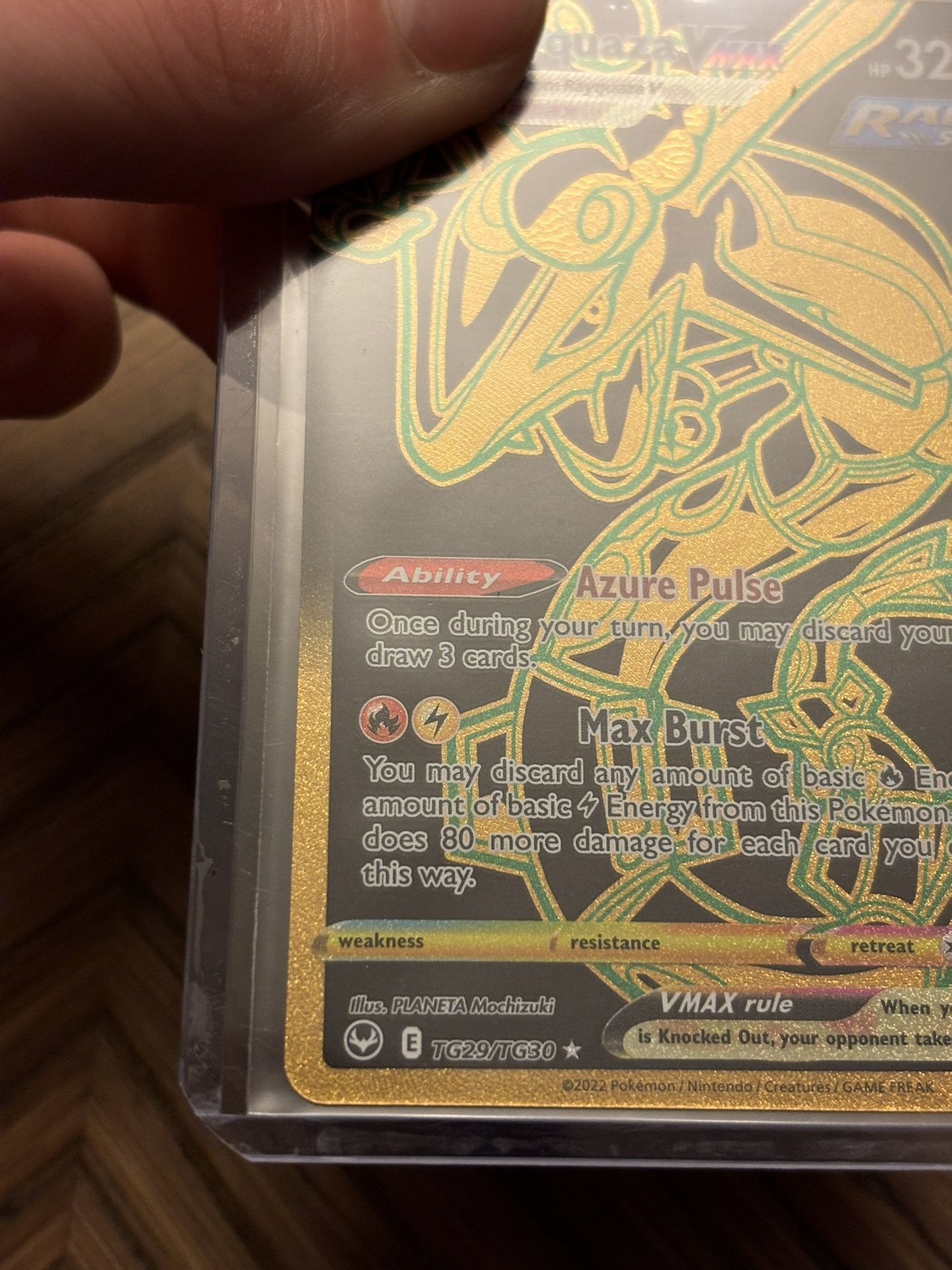 Pokemon TCG Rayquaza Vmax TG29/TG30 Silver Tempest Gold Full Art for Sale  in Delmar, MD - OfferUp