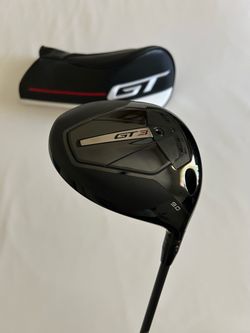 Titleist GT3 9 degree Driver Right Hand Stiff Flex Tensei Black W/ HC