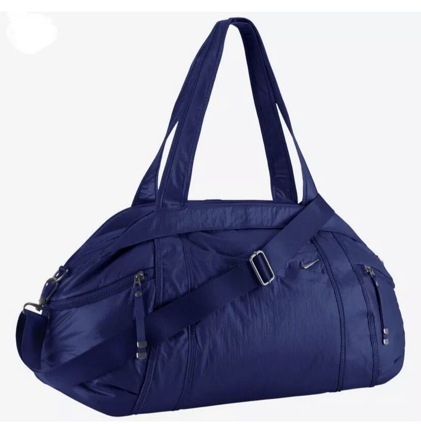 New Nike Victory Gym Duffle Bag 100% Nylon Blue