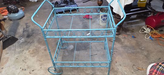 Metal garden cart