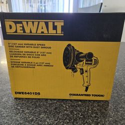 DeWalt 5" Disc Sander (DWE6401DS)