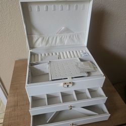 White Jewelry Box