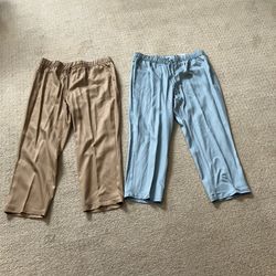 Two Pair Size Large Pants NWT 