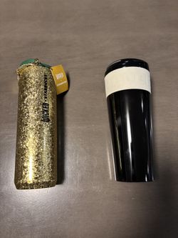 Starbucks Cups / Wicked / Black And White 