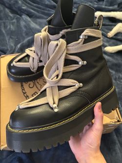 Rick owens dr martens size 9