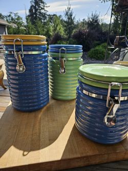 Vintage Canister Set