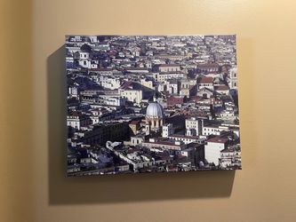 Italy City Skyline Canvas Wall Art