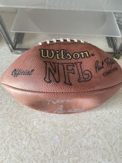 San Diego Los Angeles Chargers Bobby Beathard Kevin Gilbride Signed Ball