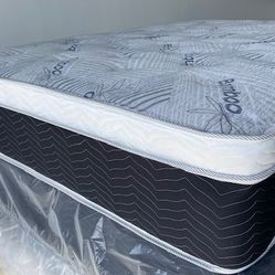 Full Euro Bamboo Pillow Top!••~••