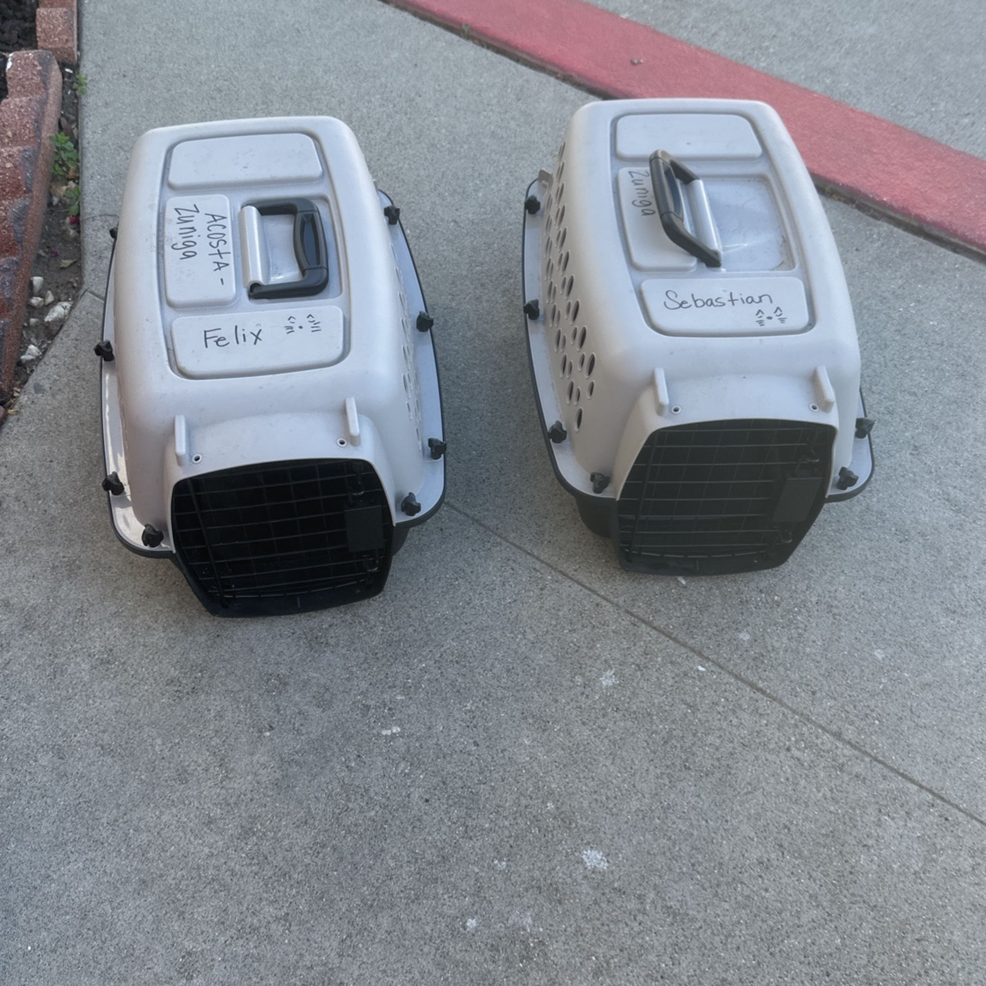 Plastic Pet Carrier Small 19 Inches