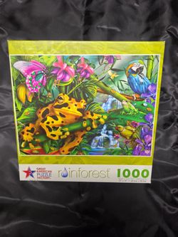 Great American Puzzle Factory Rainforest 1000-Piece Puzzle