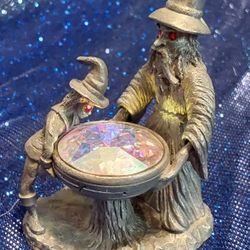 VINTAGE PEWTER PIECE  "The VISIONARY"