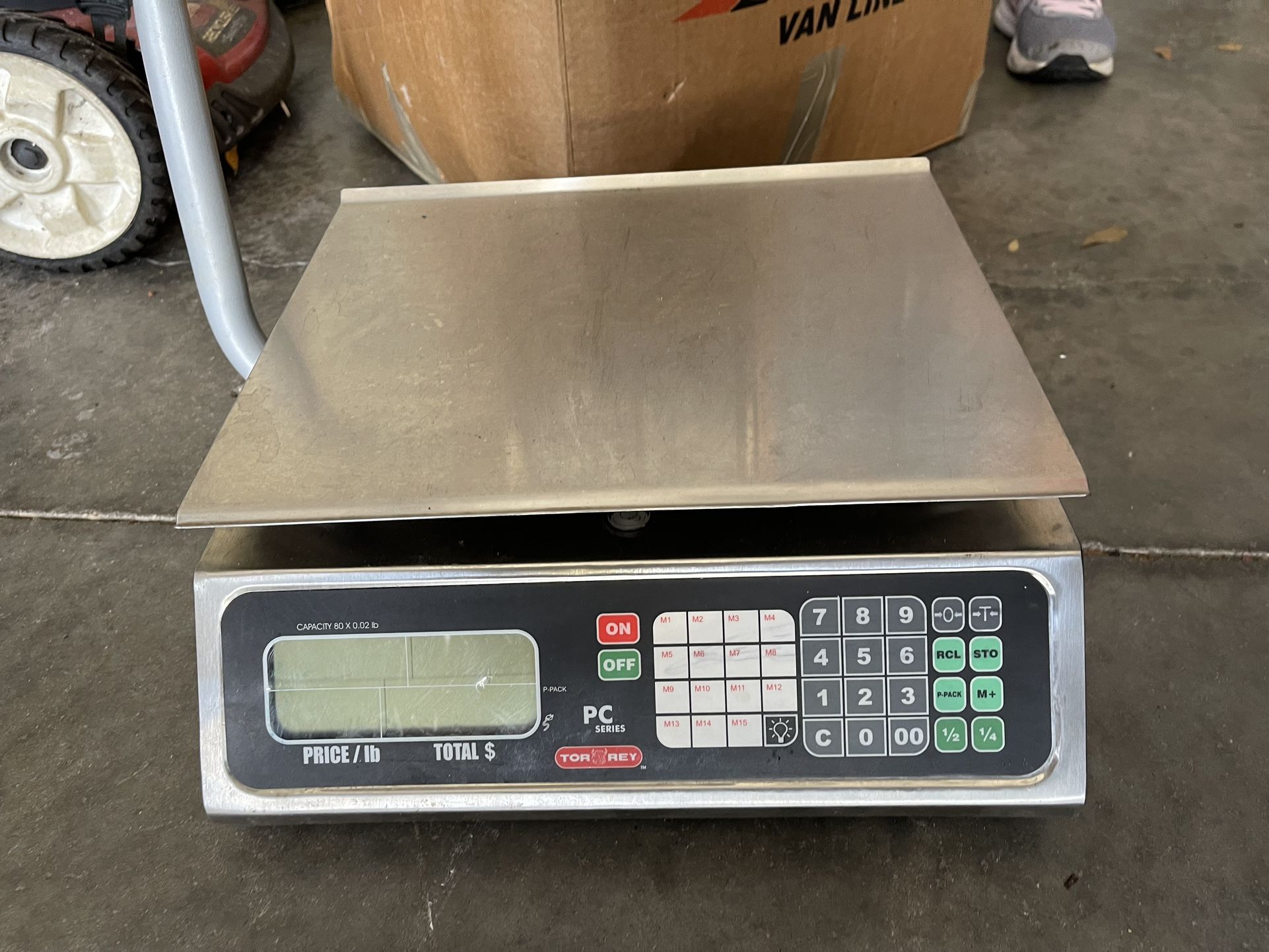 Tor Rey PC-40LT 40 lb. Price Computing Scale