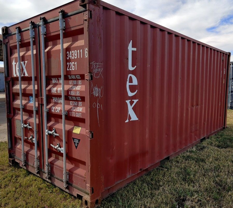 20ft Wind-Water Tight Shipping Containers For Sale