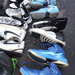 8 Pairs Nike Shoes Some Are Jordan All For One Price