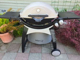 Weber 586002 Q 320 Portable 393 inches 21700 -BTU Liquid Propane