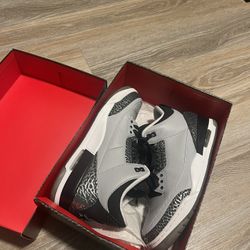 Jordan 3 Retro Silver Metallic Wolf Grey