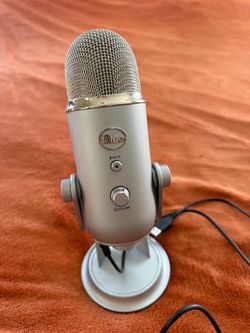 Blue Yeti USB Condenser Microphone Silver