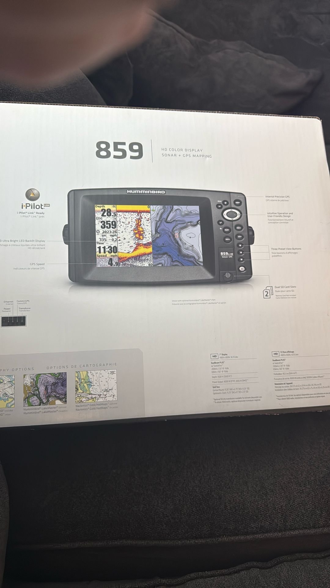 Humminbird 859ci HD Combo #409120-1