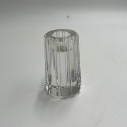 Tiffany & Co Crystal Candle Holder Votive Cut Glass 