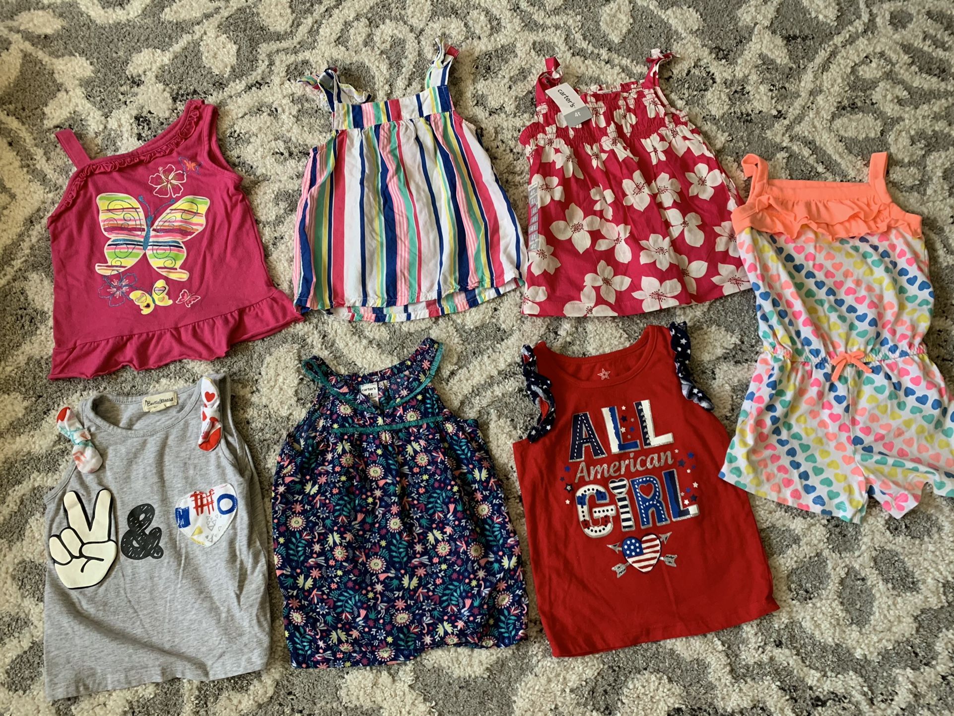 Girls 4T Shirts Tanks & Jumper