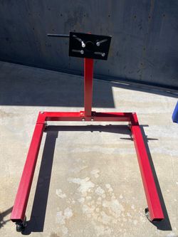 Heavy duty engine stand