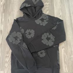 Black Monochrome Denim Tear