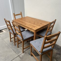 Dinning Set Ikea JOKKMOKK