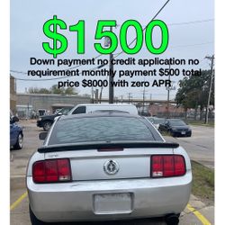 2010 Ford Mustang No Credit Application No Requirement