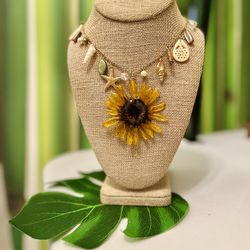 Sunflower Seas Necklace 
