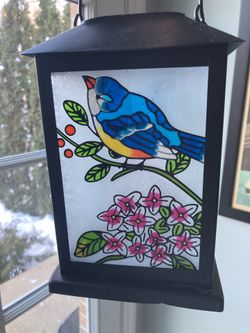 Blue Bird Lantern