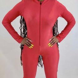 Long Sleeve Zip Front Mock Neck Bodysuit