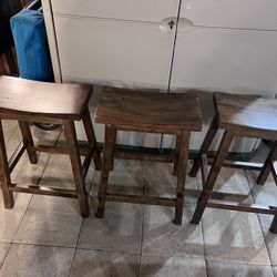 Wooden Stools 
