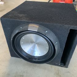 12” Sub Rockford Fosgate