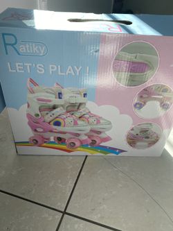 RATIKY Adjustable Roller Skates for Kids