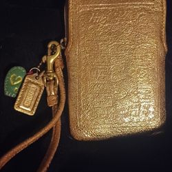 Coach Poppyphone/card Walet 