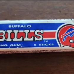 Vintage Buffalo Bills Bubble Gum 