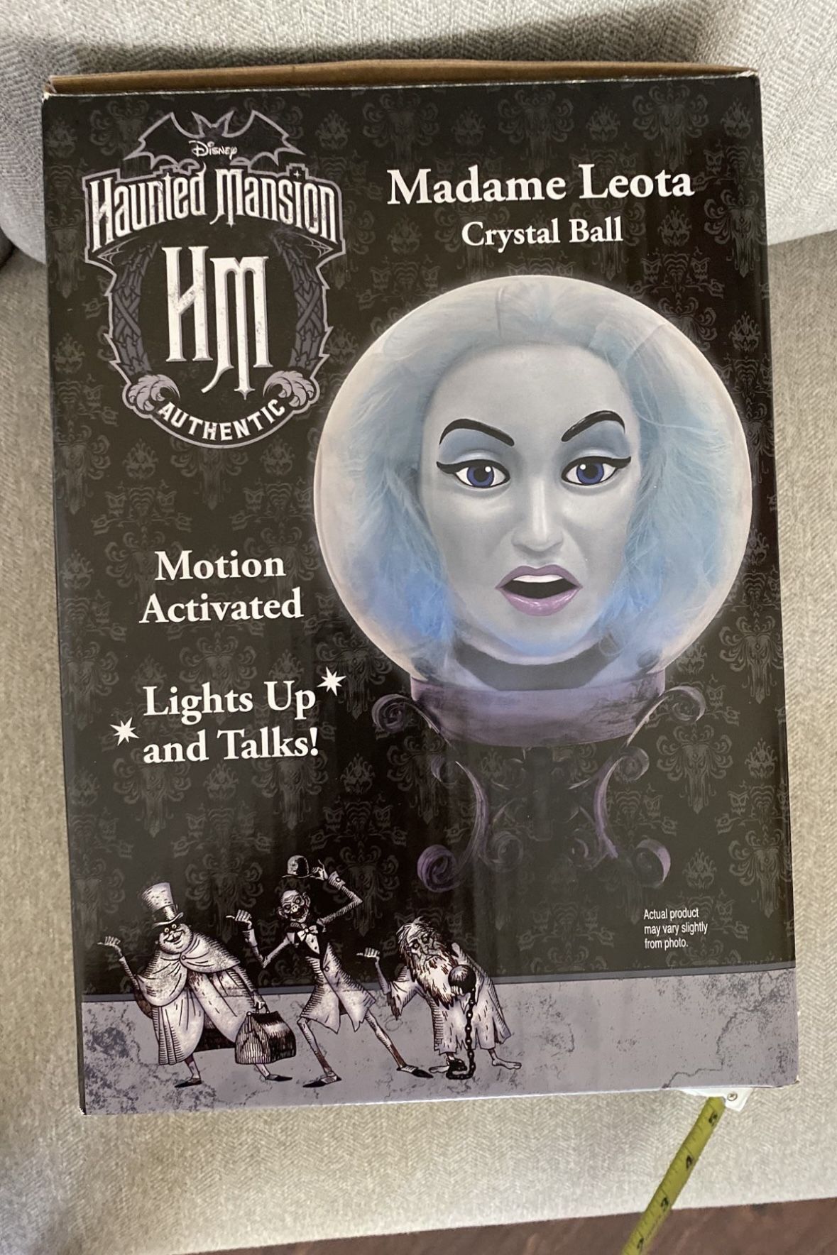 Animated Madame Leota Crystal Ball Disney Haunted Mansion