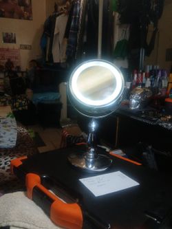 Danielle Led Lit Double Sided Mirror