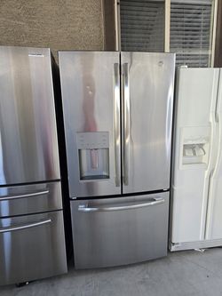 Refrigerator stainless steel 33x68