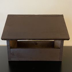 Handmade Wooden Bird Feeder